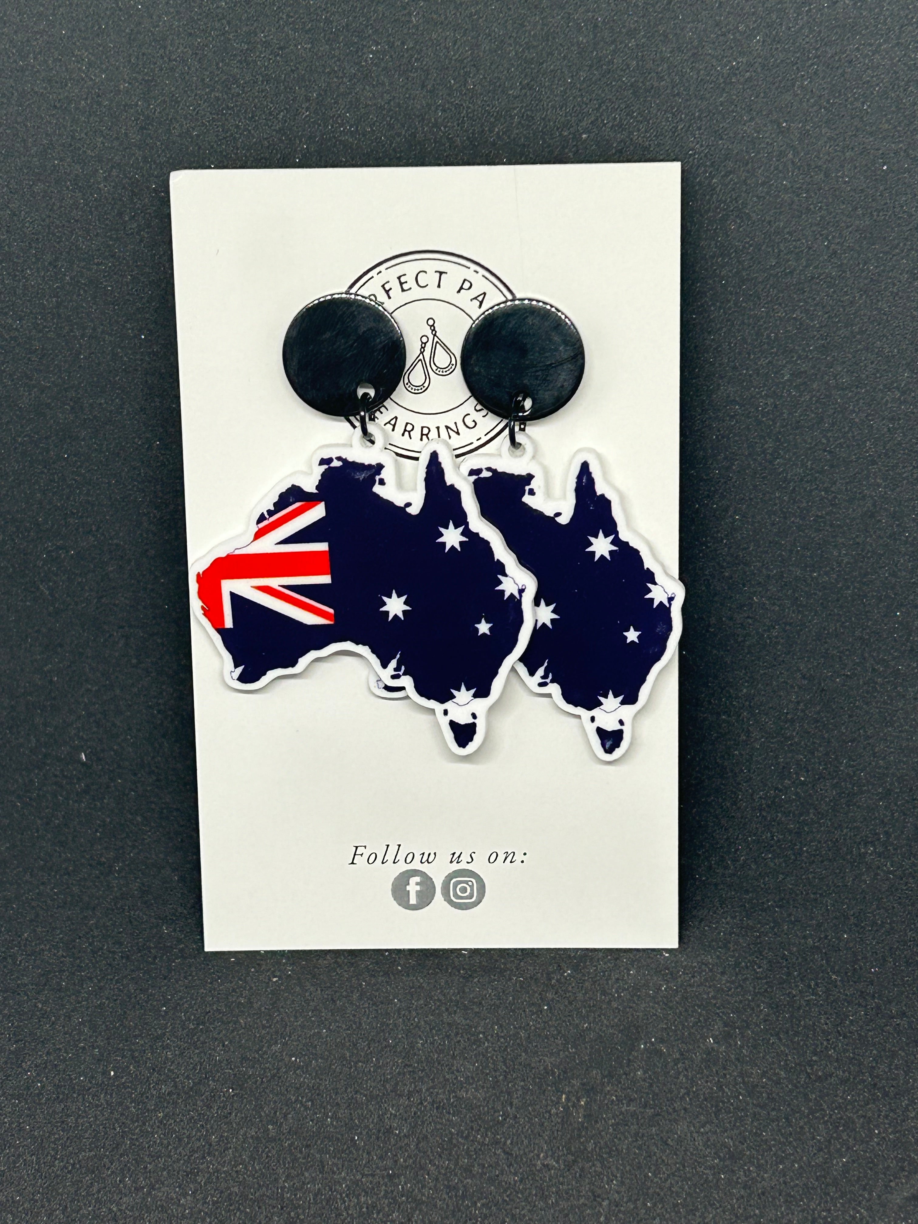 Australia Map on studs